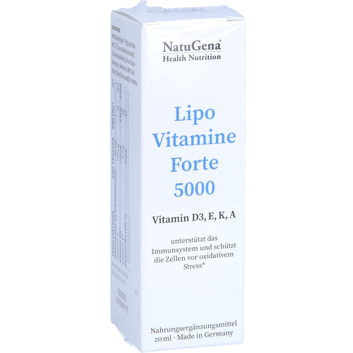 NatuGena LipoVitamine Forte 5000 Tropfen, 20 ml Lösung