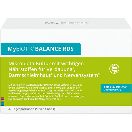 MyBIOTIK Balance RDS Tagesportionen Pulver + Kapsel, 40 St. Portionen