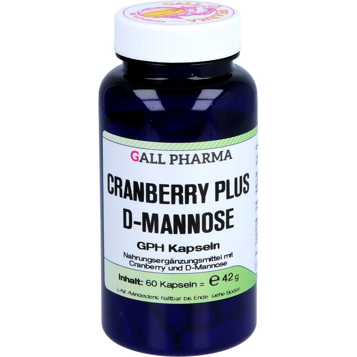 Cranberry Plus D-manno Gph, 60 St KAP