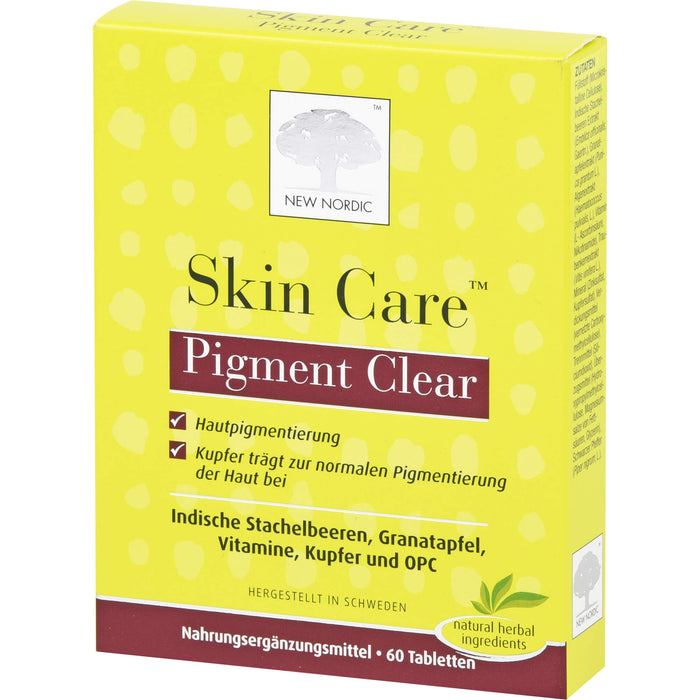 Skin Care Pigment Clear, 60 St TAB