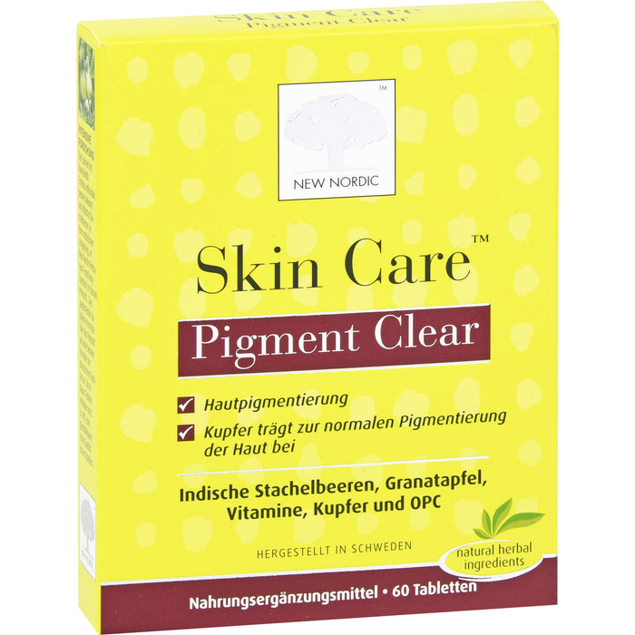 Skin Care Pigment Clear, 60 St TAB