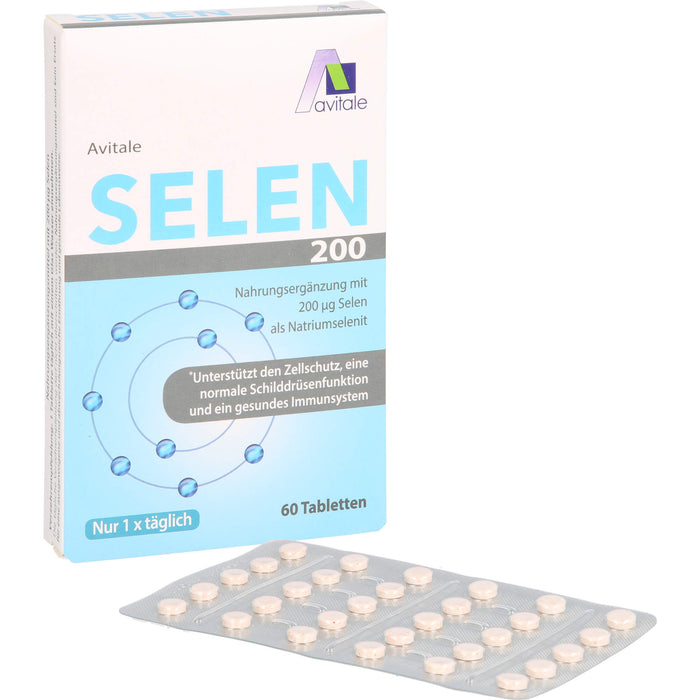 Avitale Selen 200 ug Tabletten, 60 St. Tabletten