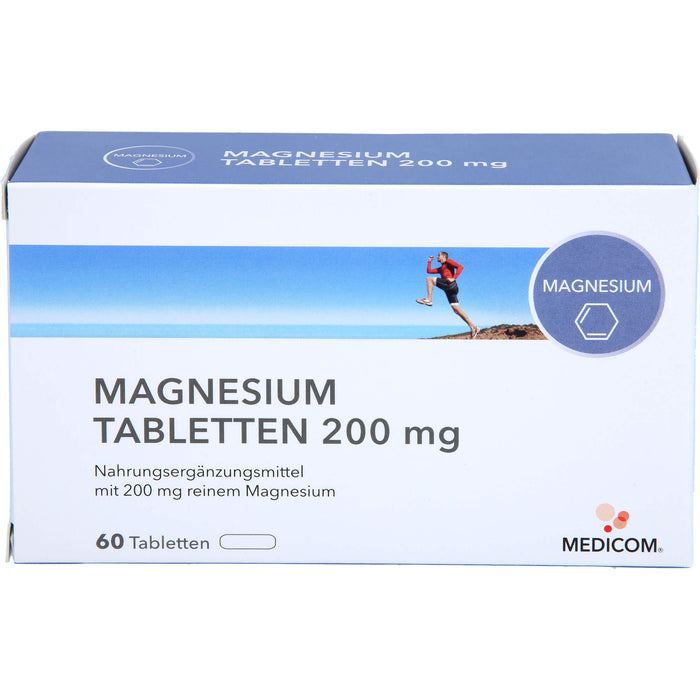 Magnesium Tabletten 200 mg, 60 St TAB