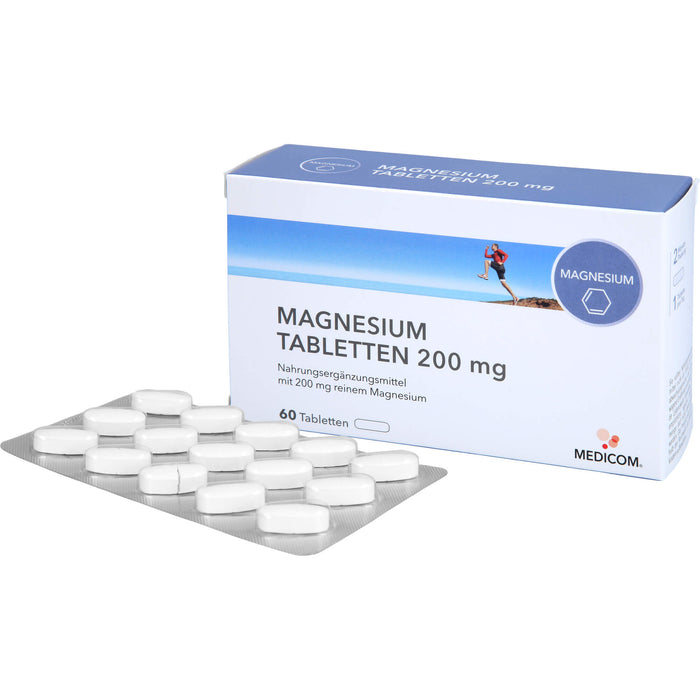 Magnesium Tabletten 200 mg, 60 St TAB