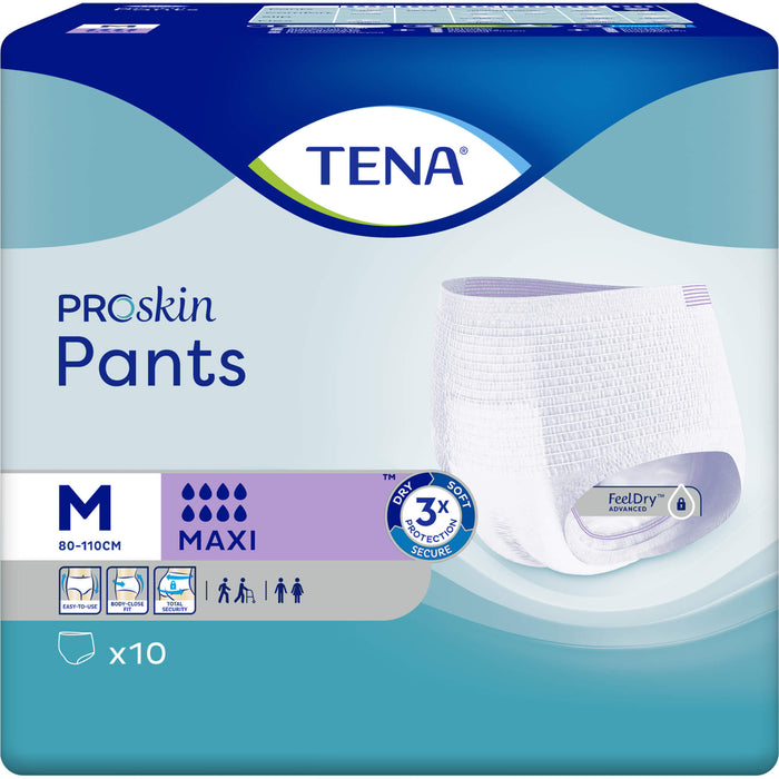 TENA Pants Maxi Medium Einweghose, 10 St 