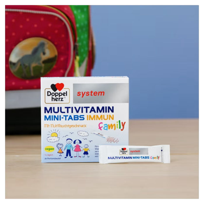 Doppelherz System Multivitamin Mini-Tabs Family, 20 St. Beutel