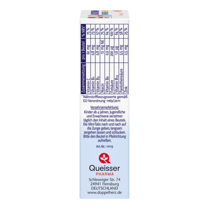 Doppelherz System Multivitamin Mini-Tabs Family, 20 St. Beutel