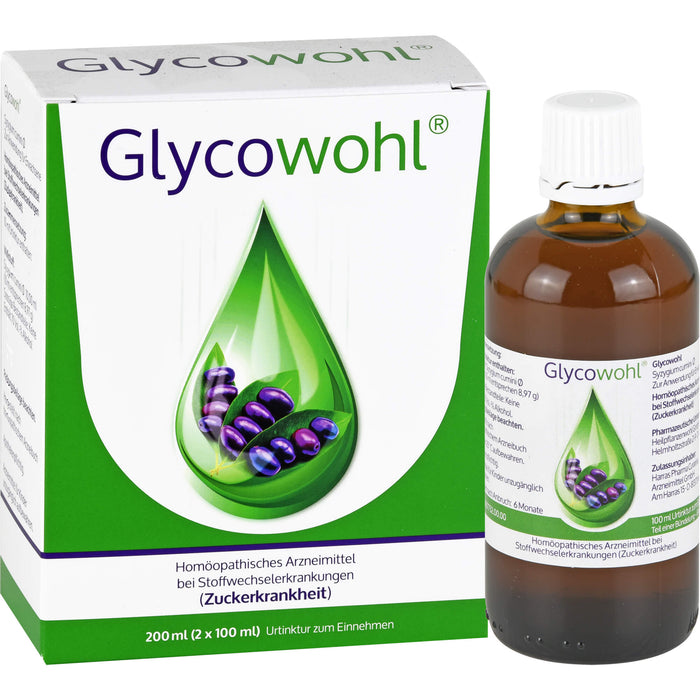 Glycowohl Urtinktur bei Stoffwechselerkrankungen, 100 ml Lösung