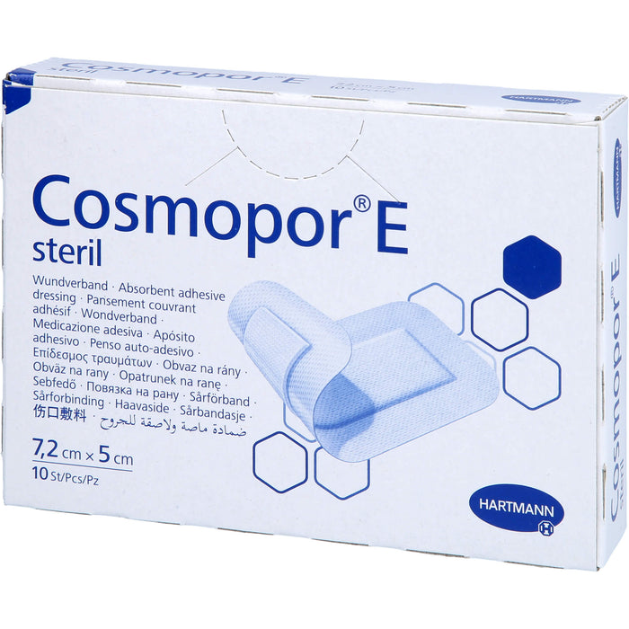 Cosmopor E steriler Wundverband 7,2 x 5 cm, 10 St. Verband