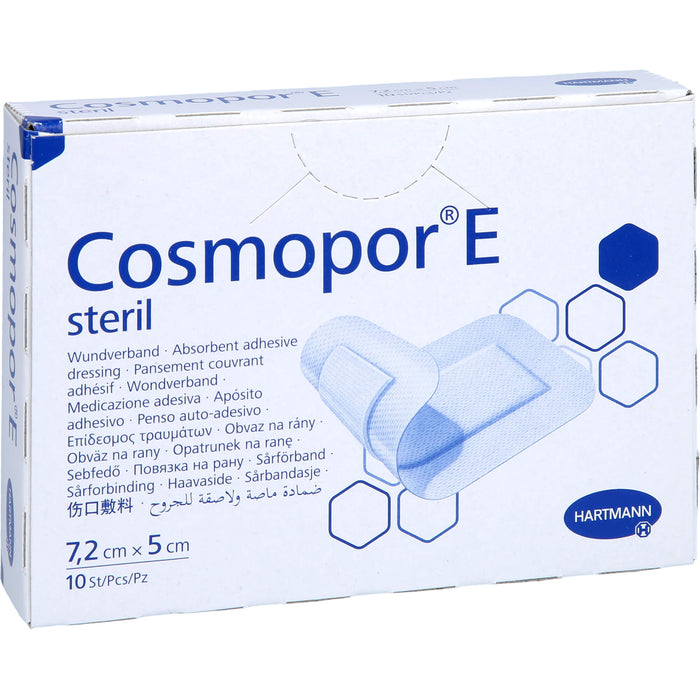 COSMOPOR E steril 5x7,2 cm, 10 St PFL
