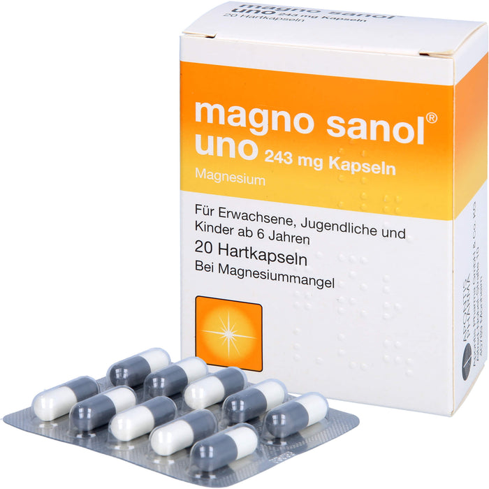 Magno Sanol uno 243 mg Kapseln, 20 St. Kapseln