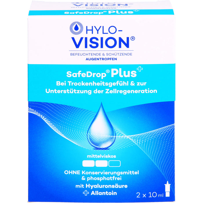 Hylo-Vision® SafeDrop® Plus, 2X10 ml ATR