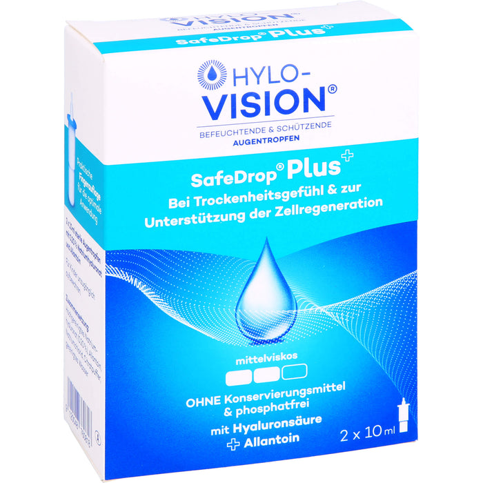 Hylo-Vision® SafeDrop® Plus, 2X10 ml ATR