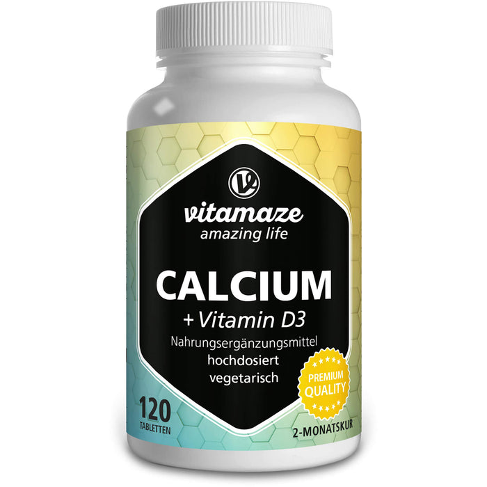 Calcium D3 600mg/400I.E. vegetarisch, 120 St TAB