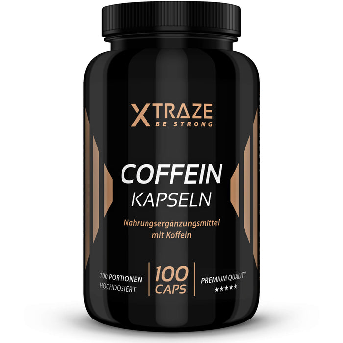 Coffein 200 mg hochdosiert, 100 St KAP