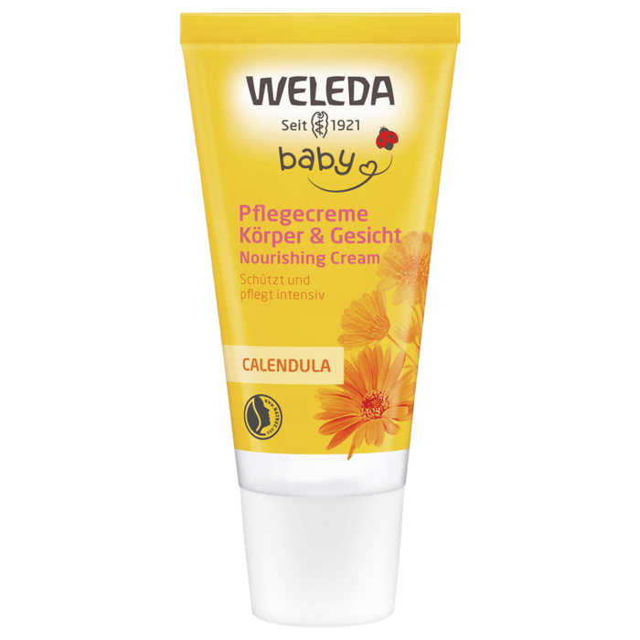 WELEDA Calendula Pflegecreme für Körper & Gesicht, 30 ml Creme