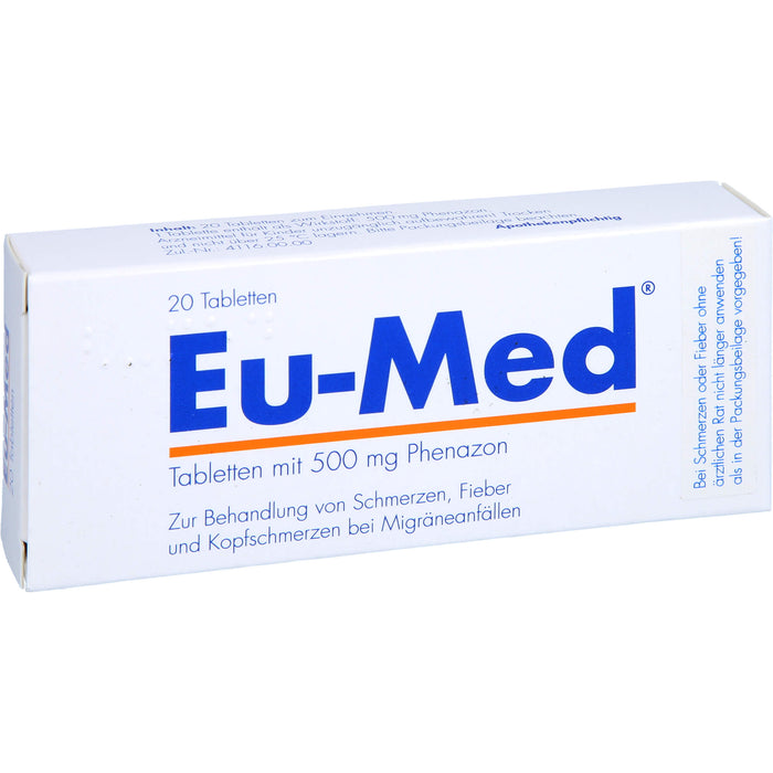 Eu-Med® Pharmore Tabletten, 20 St TAB