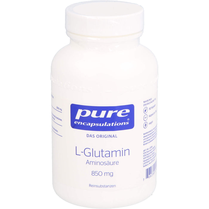 Pure Encapsulations L-Glutamin 850 mg Kapseln, 90 St. Kapseln