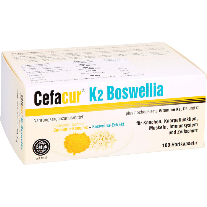 Cefacur® K2 Boswellia, 100 St HKP