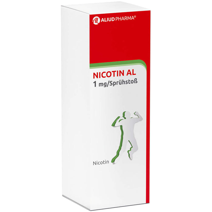 Nicotin AL 1 mg / Sprühstoß Spray zur Rauchentwöhnung, 1 St. Spray