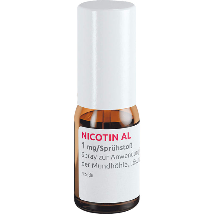 Nicotin AL 1 mg / Sprühstoß Spray zur Rauchentwöhnung, 1 St. Spray