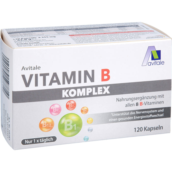 Avitale Vitamin B Komplex Kapseln, 120 St. Kapseln