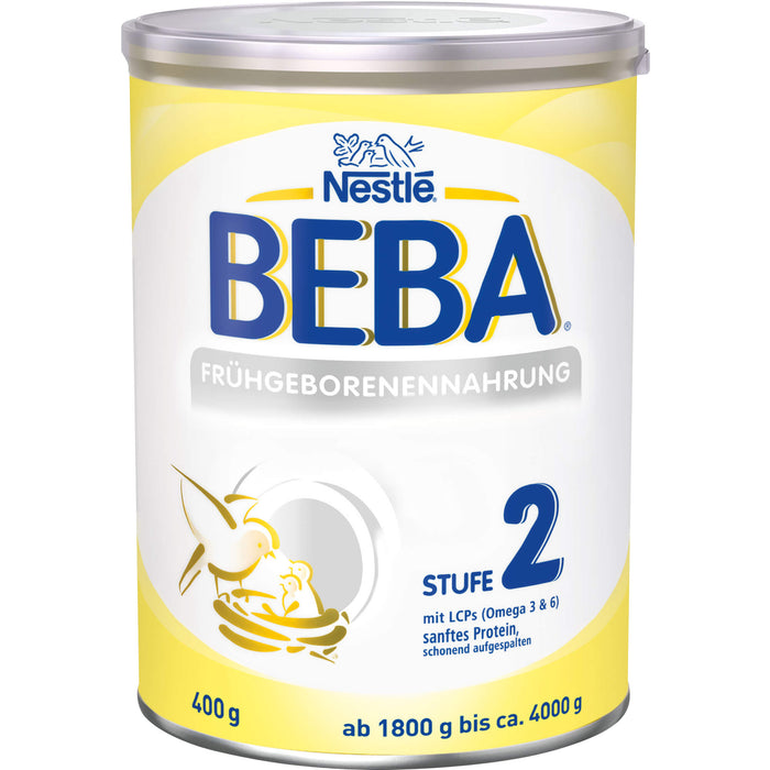 Nestlé BEBA Frühgeborenennahrung 2 Pulver, 400 g Pulver