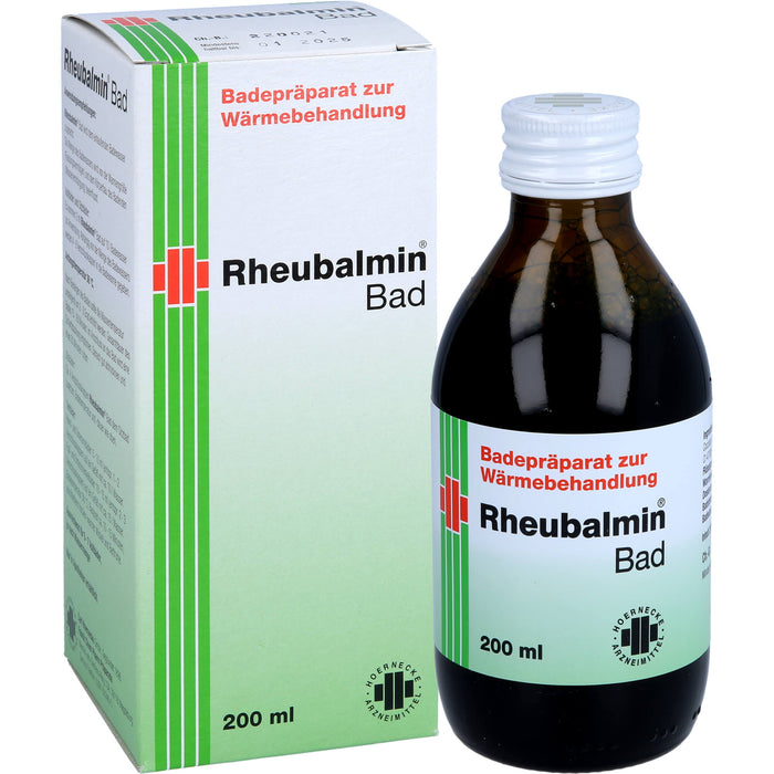 Rheubalmin Bad Badepräparat zur Wärmebehandlung, 200 ml Lösung