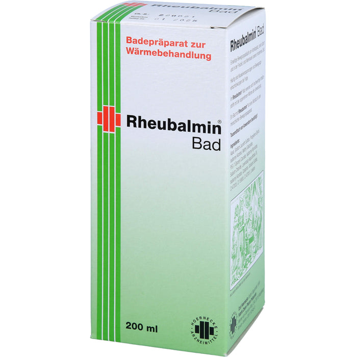 Rheubalmin Bad Badepräparat zur Wärmebehandlung, 200 ml Lösung