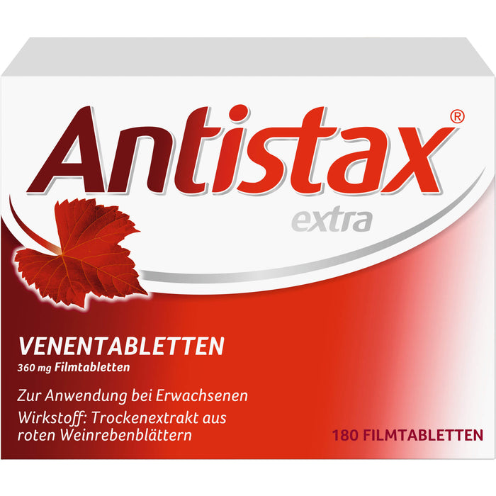 Antistax® extra Venentabletten, 360 mg Filmtabletten, 180 St FTA