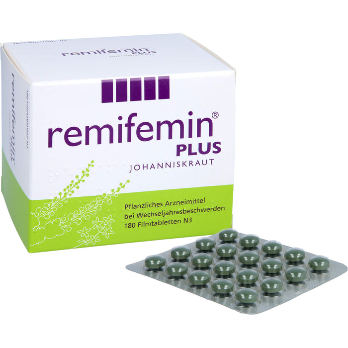 Remifemin® plus Johanniskraut, 180 St. Tabletten