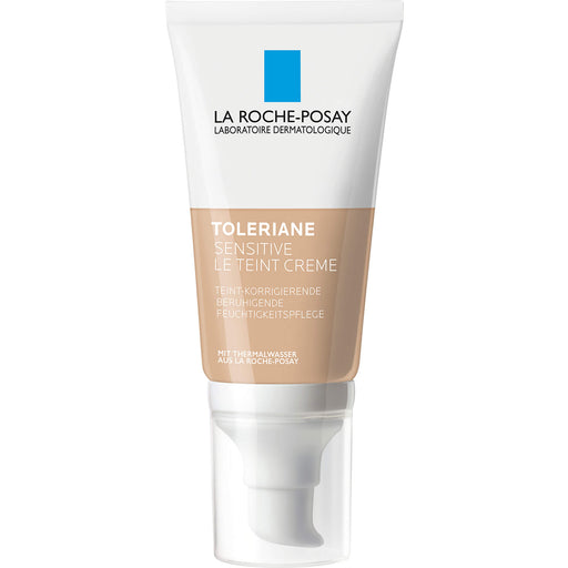 La Roche-Posay Toleriane Sensitive Le Teint schützende und beruhigende Feuchtigkeitspflege Hell, 50 ml Creme