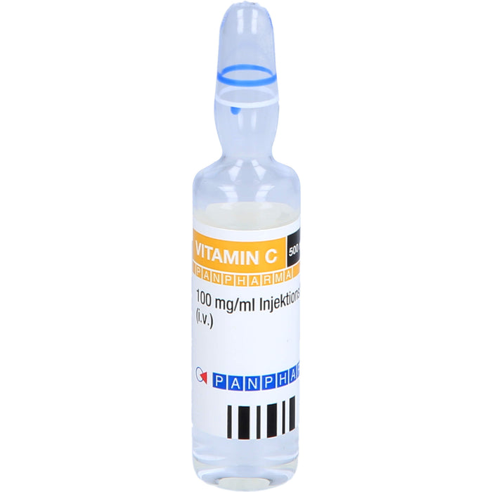 Vitamin C Panpharma 100 mg/ml Injektionslösung, 10 St. Ampullen