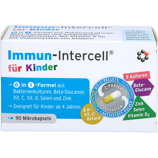 Immun-Intercell für Kinder Mikrokapseln, 90 St. Kapseln