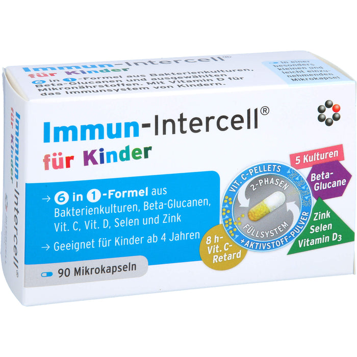 Immun-Intercell für Kinder Mikrokapseln, 90 St. Kapseln