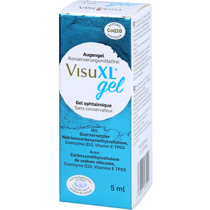 VisuXL Gel Augengel bei trockenen Augen, 5 ml Gel