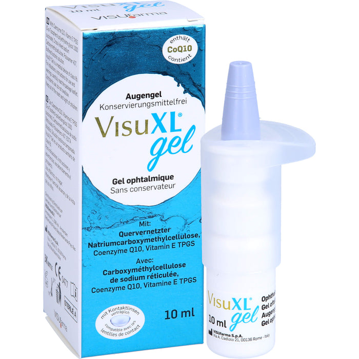 VisuXL Gel Augengel bei trockenen Augen, 10 ml Gel