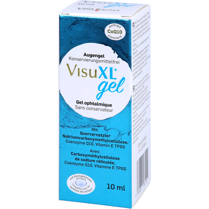 VisuXL Gel Augengel bei trockenen Augen, 10 ml Gel