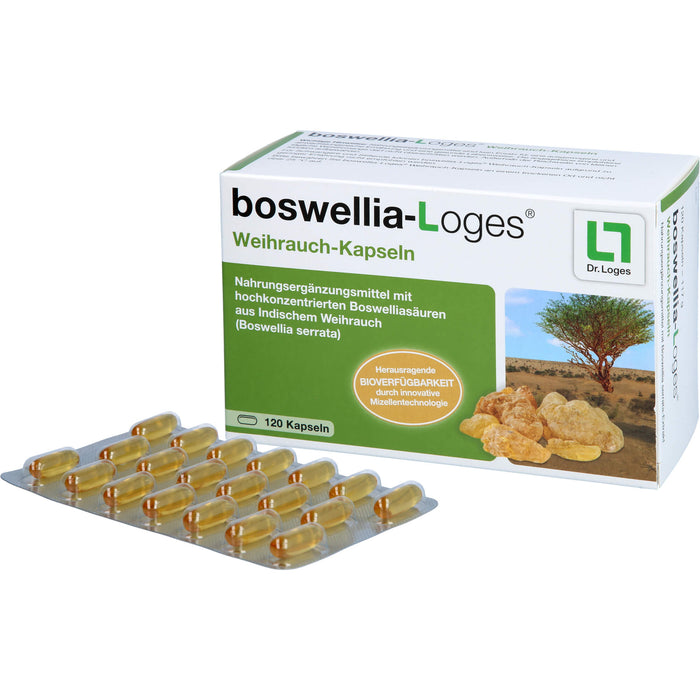 boswellia-Loges  Weihrauch-Kapseln, 120 St. Kapseln