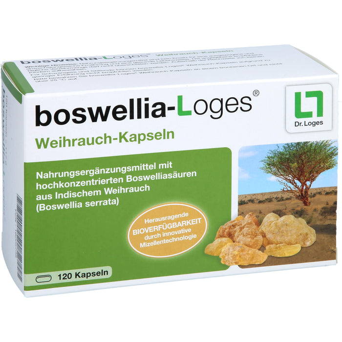 boswellia-Loges  Weihrauch-Kapseln, 120 St. Kapseln