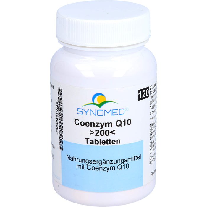 SYNOMED Coenzym Q10 200 Tabletten, 120 St. Tabletten
