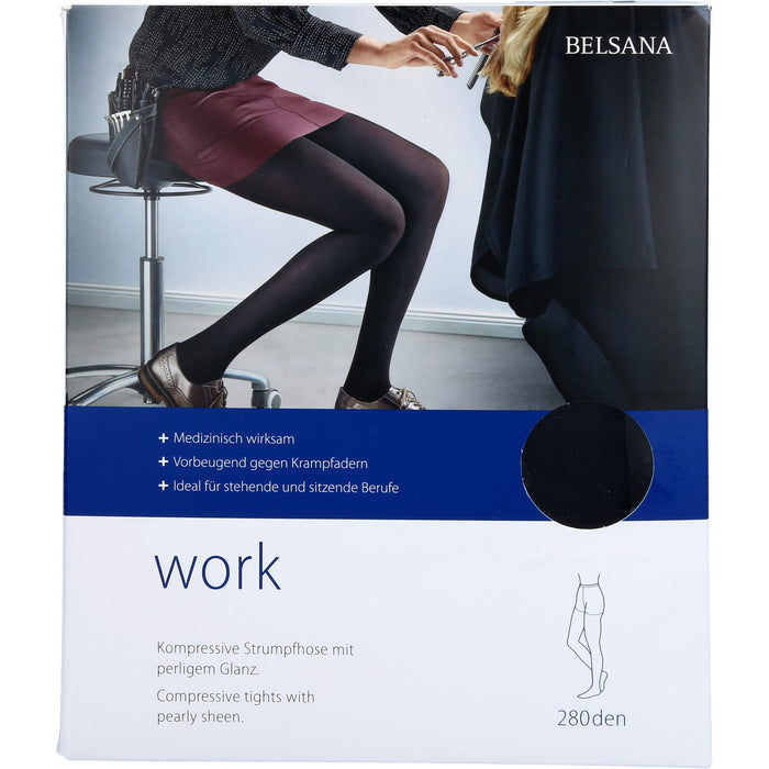 BELSANA work A-T Gr.L schwarz m.Sp., 1 St 