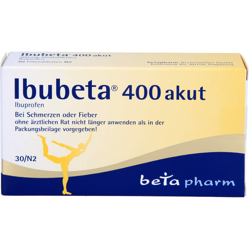 Ibubeta 400 akut Filmtabletten, 30 St. Tabletten