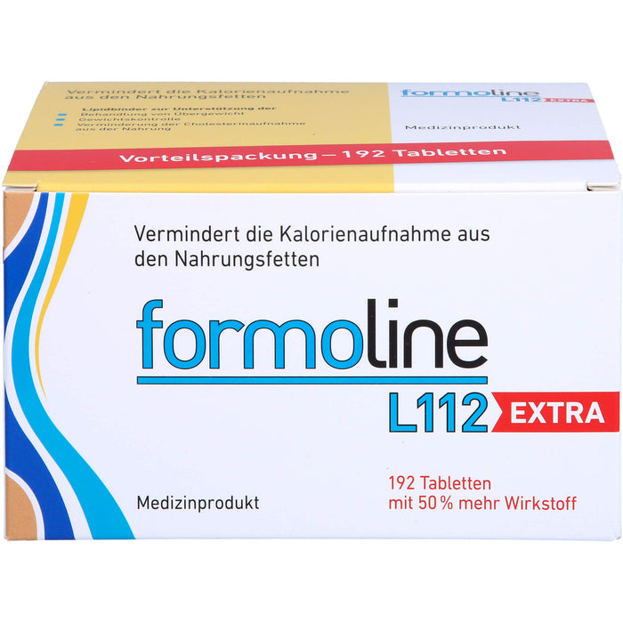 Formoline L112 Extra Tabletten bei Übergewicht und Adipositas, 192 St. Tabletten