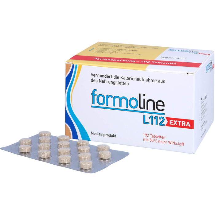 Formoline L112 Extra Tabletten bei Übergewicht und Adipositas, 192 St. Tabletten