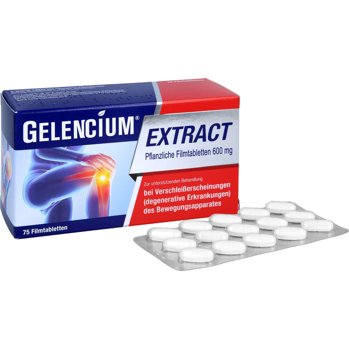 Gelencium Extract Pflanzliche Filmtabletten 600 mg bei Verschleißerscheinungen, 75 St. Tabletten