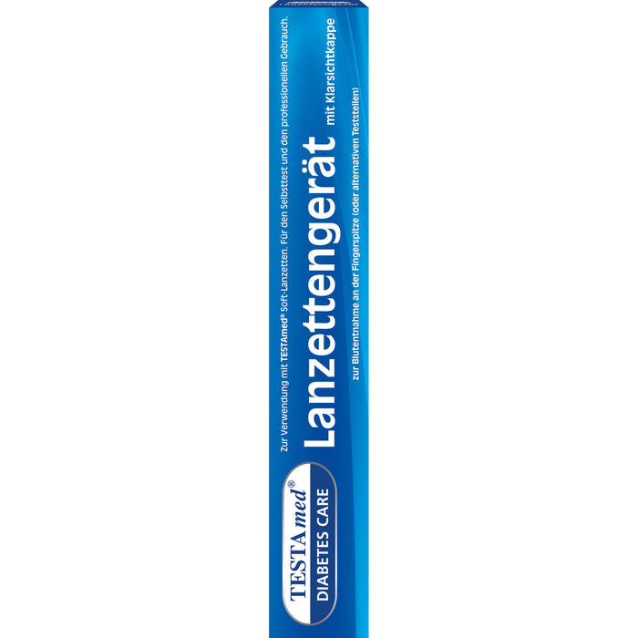 TESTAmed Diabetes Care Lanzettengerät, 1 St 
