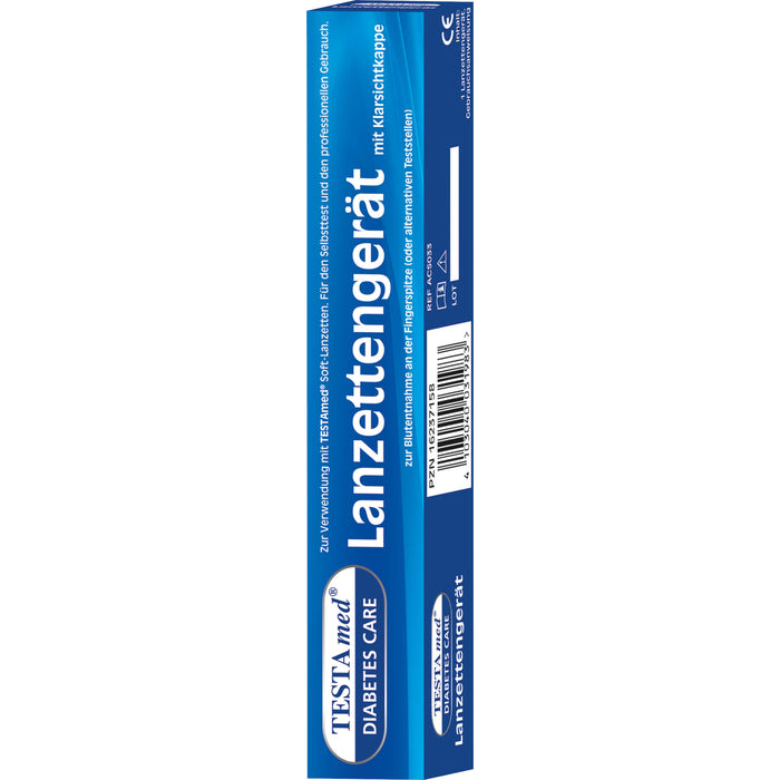 TESTAmed Diabetes Care Lanzettengerät, 1 St