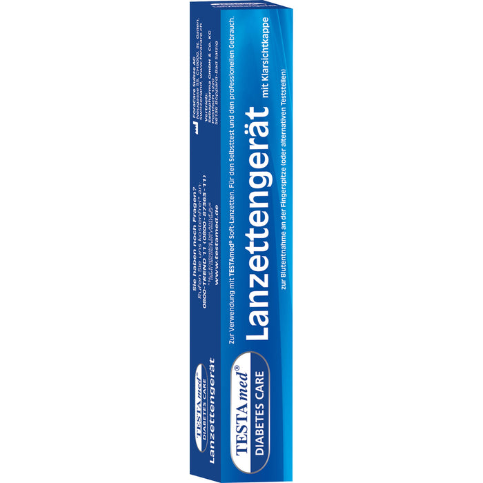 TESTAmed Diabetes Care Lanzettengerät, 1 St