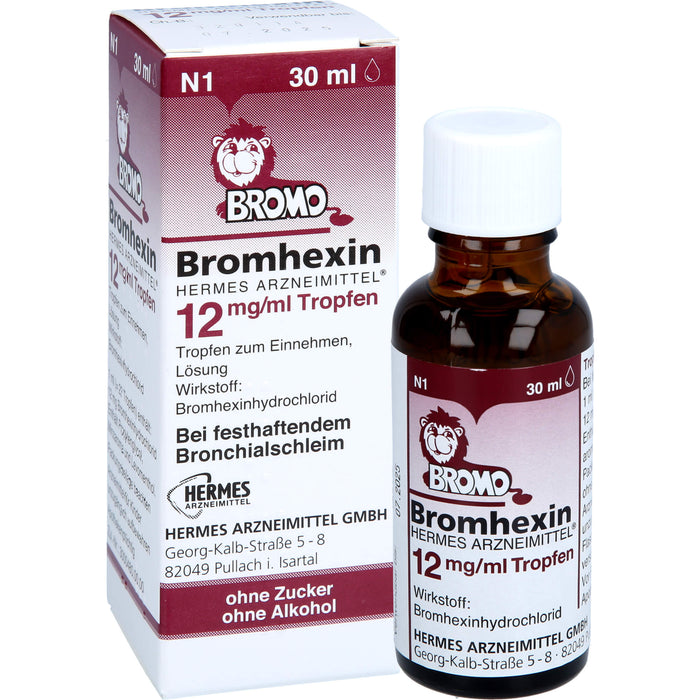 Bromhexin Hermes Arzneimittel® 12 mg/ml Tropfen, 30 ml TEI